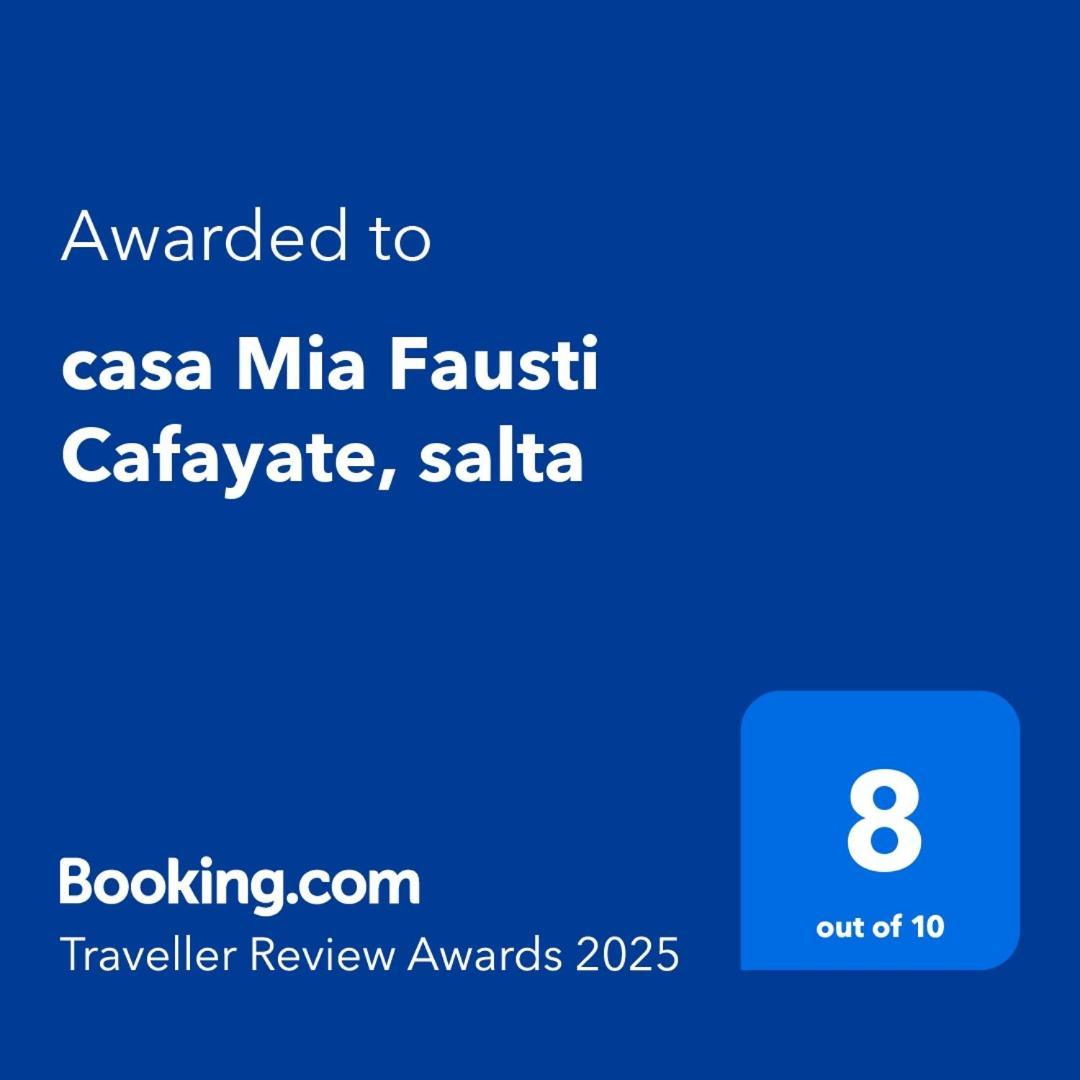 Casa Mia Fausti Cafayate, Salta 빌라 외부 사진